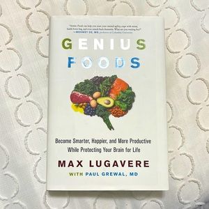 GENUIS FOODS | hardcover book 📚 | Max Lugavere